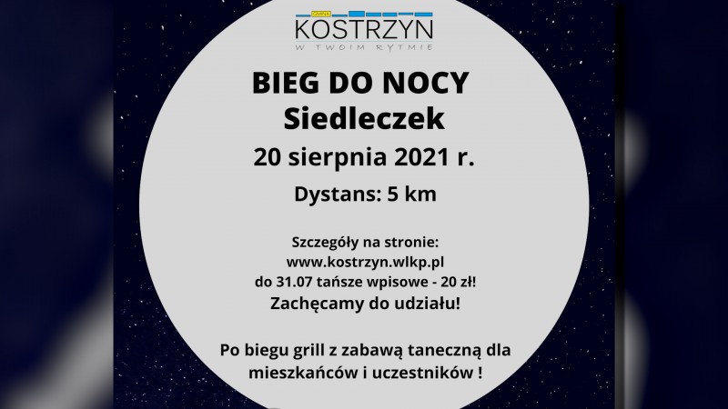 Bieg do Nocy w Siedleczku