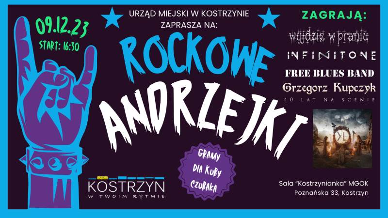 Zapraszamy na Rockowe Andrzejki