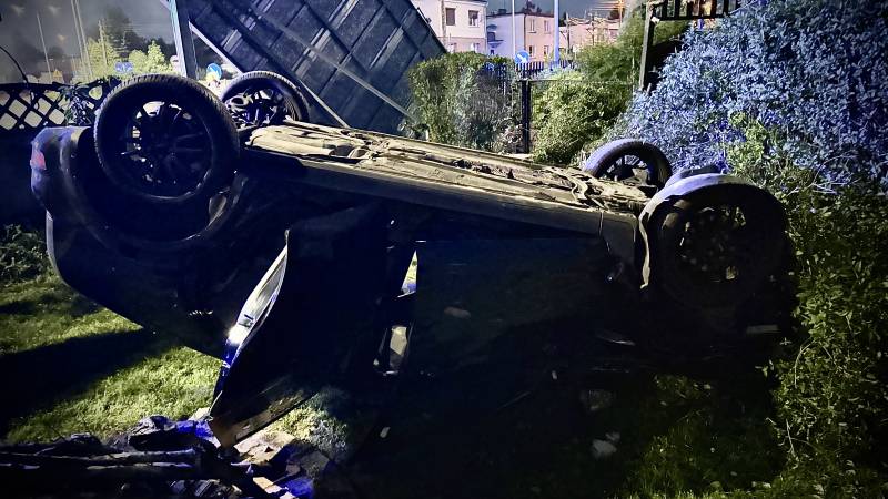 Poważny wypadek na Średzkiej